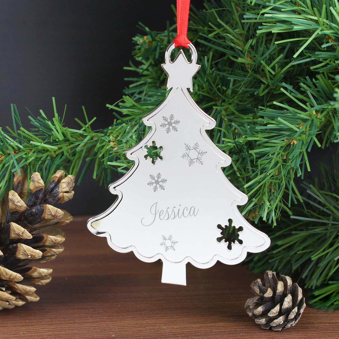 Personalised Any Name Christmas Tree Decoration