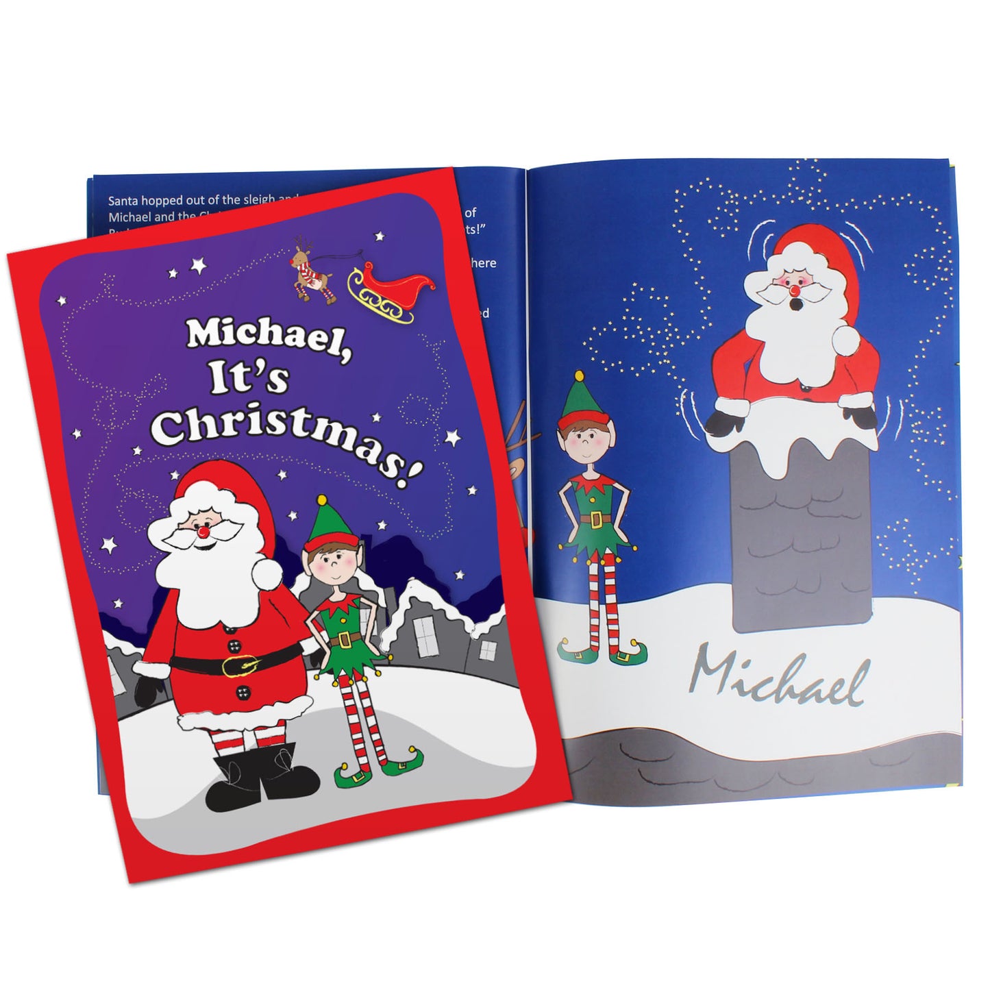 Personalised Its Christmas Elf Story Book